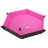 Magnetic Dice Tray Hexagonal Black/Pink