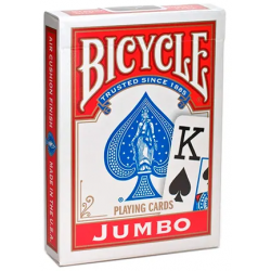 Baraja de Poker Jumbo Bicycle (Color al azar)