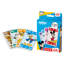Mickey & Friends - Juego de cartas 4 en 1
