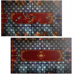 Equipo Vampire: Juego de Campo y Banquillos de doble cara - Blood Bowl