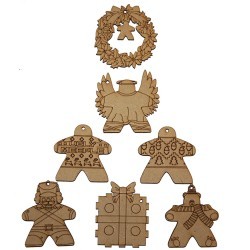 Meeples Navideños 2.0