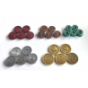 80 Monedas Metálicas (Scythe & Expediciones)
