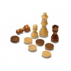 3 en 1 Ajedrez, Damas y Backgammon