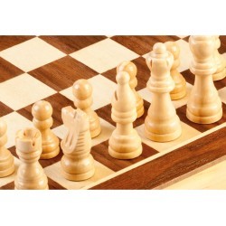 Ajedrez Magnético Marquetería