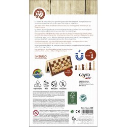 Ajedrez Magnético Marquetería