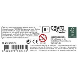 Dominó Metacrilato Caja (madera fsc)