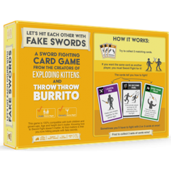 Vamos a pegarnos con espadas de mentira