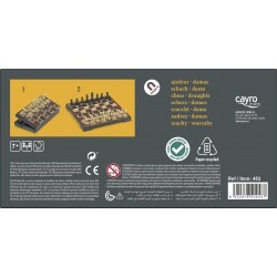 Ajedrez-Damas Magnético Mediano