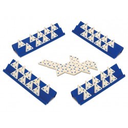 Dominó Triangular Metal Box