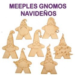 MEEPLES GNOMOS NAVIDEÑOS